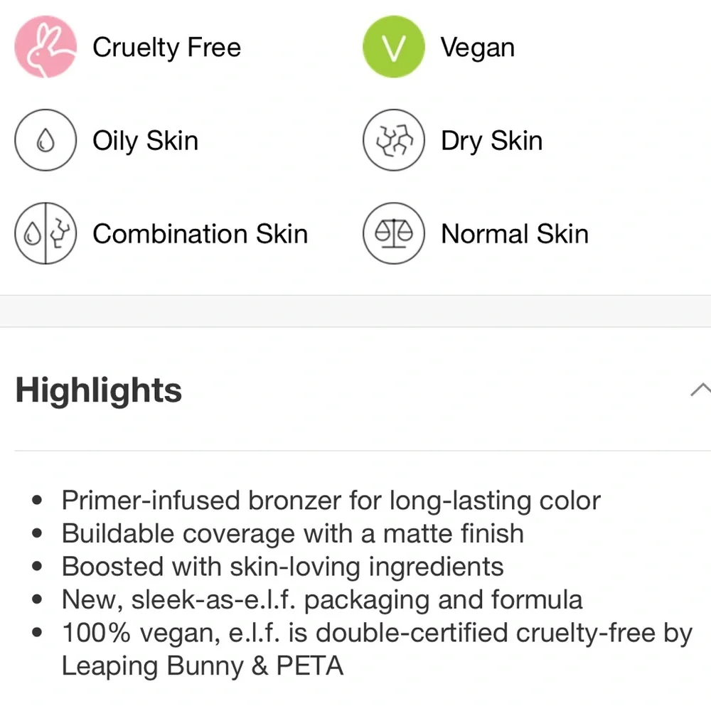 NWT E.L.F/COVERGIRL products